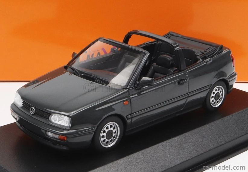 Minichamps Volkswagen Golf Iii Cabriolet 1997 1:43 Grey Met