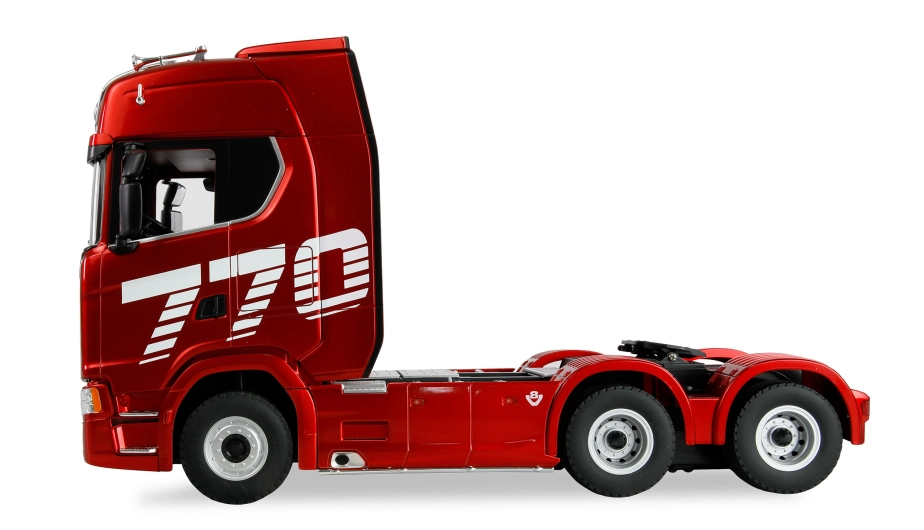 RC ťahač Scania 770 6x4 1:18 RTR, červená