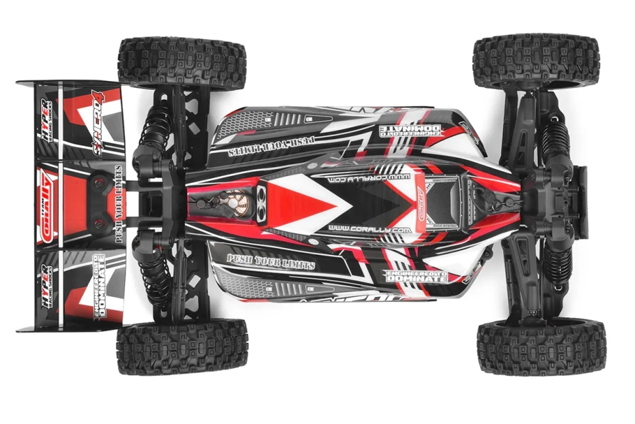 SYNCRO-4 - BUGGY 4WD 3-4S Brushless - RTR - 2026 červená