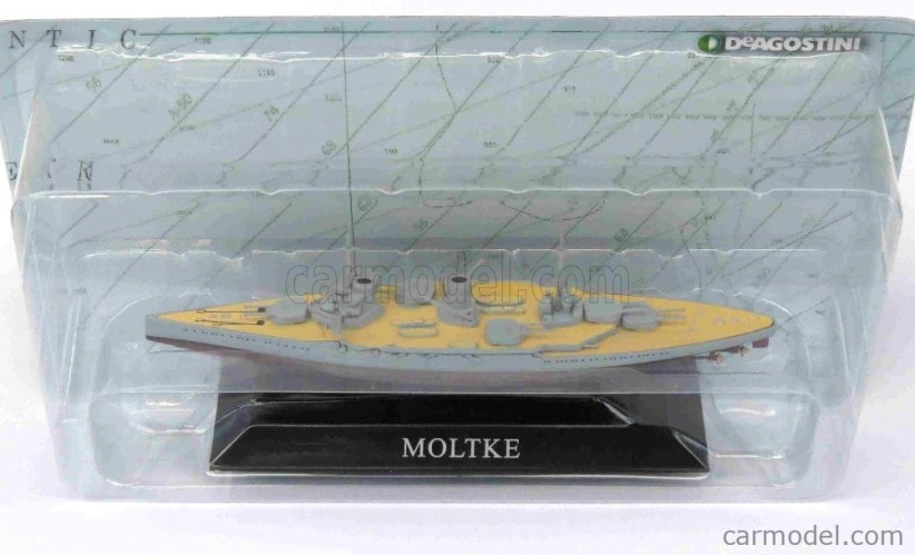 Edicola Warship Moltke Battle Cruiser Germany 1911 1:1250 Military