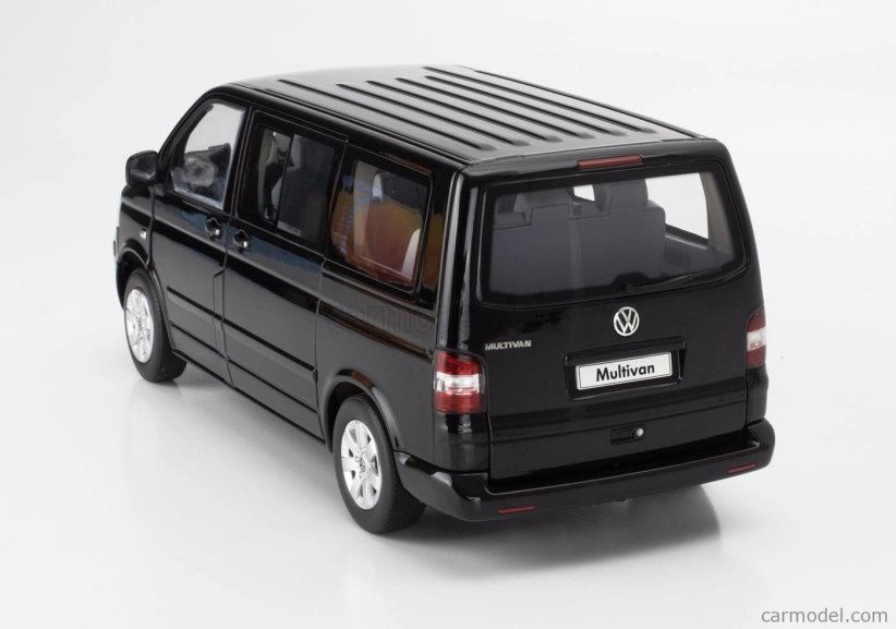 Norev Volkswagen T5 Multivan Minibus 2003 1:18 čierny