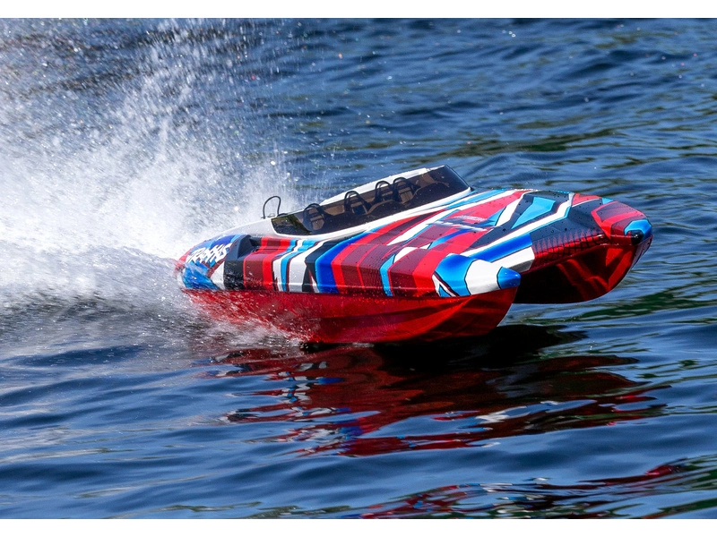 RC loď Traxxas DCB M41 RTR, červená
