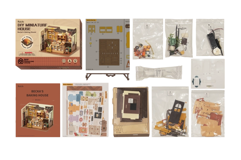 RoboTime miniatura domečku Pekárna