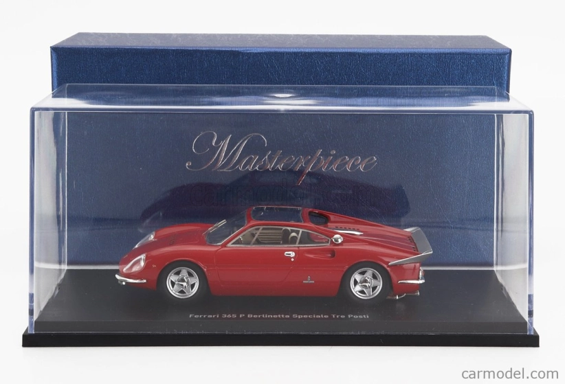 Autocult Ferrari 365p Berlinetta Speciale - 3 Seats - 3 Posti - 1966 - Personal Car Gianni Agnelli - Red Version Before Restauration 1:43 Red