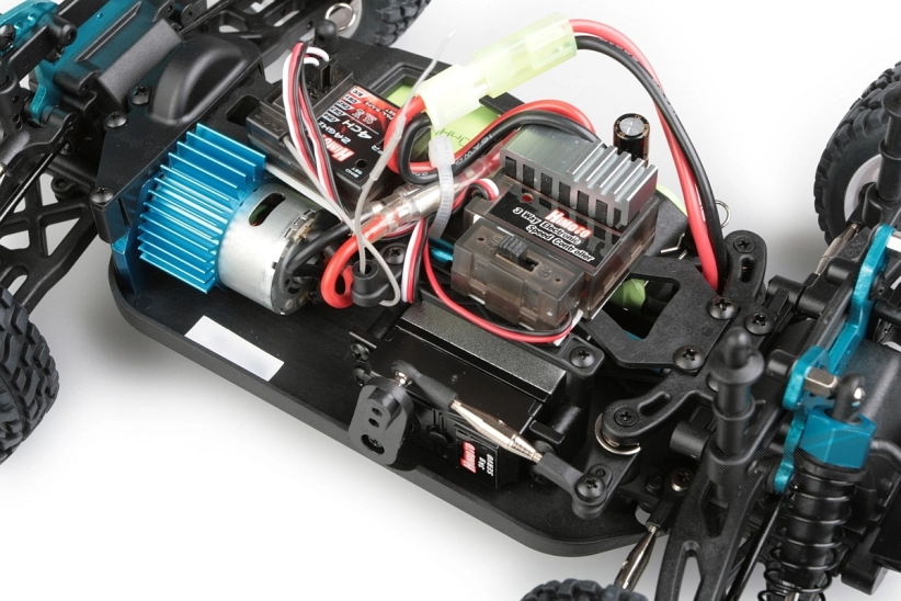 Himoto Short Course 1:16 RTR, modrá