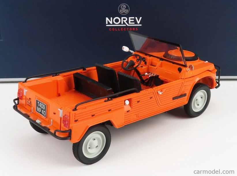 Norev Citroen Mehari 4x4 Kirgiz 1979 1:18 Oranžový