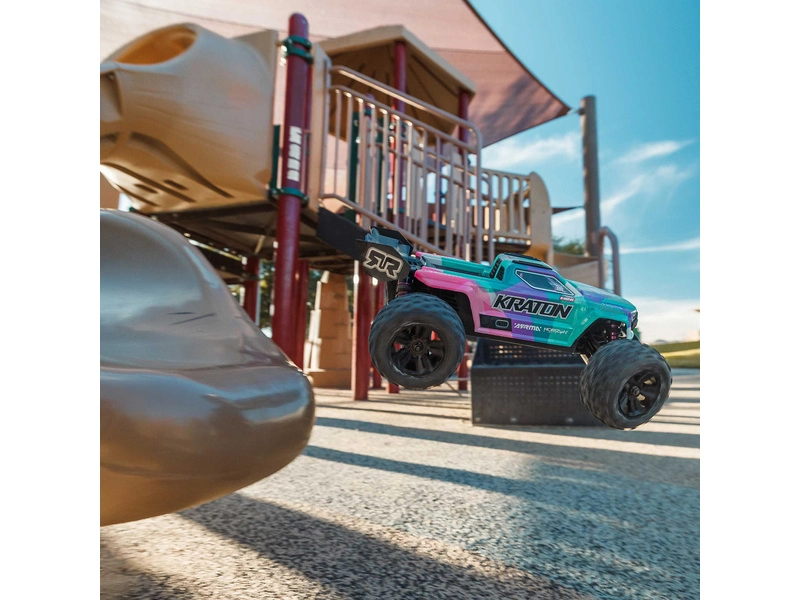 Arrma Mini Kraton 3S DSC BLX 1:16 4WD RTR červená/modrá