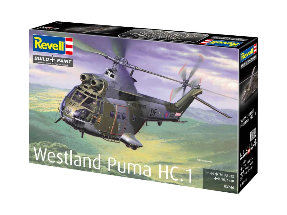 Plastic ModelKit vrtuľník 03746 – Westland Puma HC.1 (1:144)
