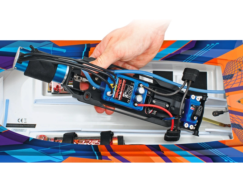 RC loď Traxxas DCB M41 RTR, červená