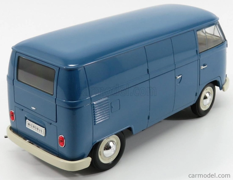 Welly Volkswagen T1 Van 1963 1:18 Modrá