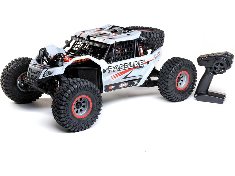 RC auto Losi Super Rock Rey V2 1:6 4WD RTR, biele