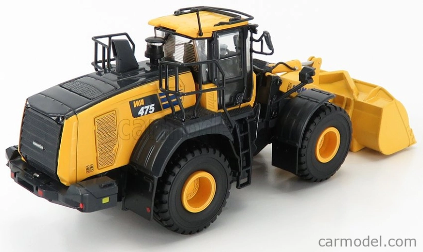 Universal hobbies Komatsu Wa475-10 Ruspa Gommata - škrabací traktor 1:50 žltá čierna