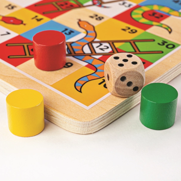 Bigjigs Toys Hady a rebríky 2 - poškodený obal