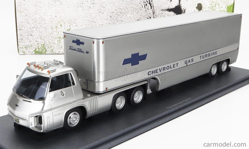 Autocult Chevrolet Titan Iii Turbo Truck Car Transporter Usa 1966 1:43 Silver