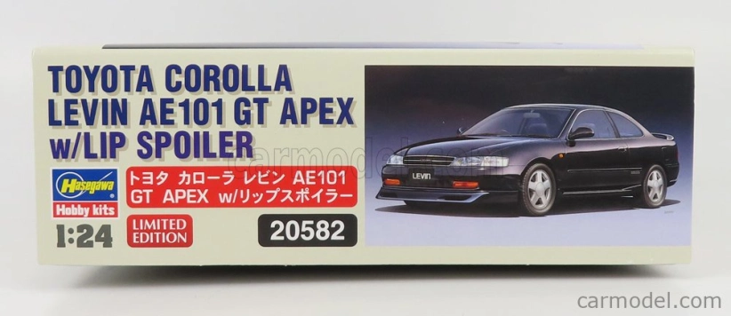 Hasegawa Toyota Corolla Levin (ae101) Gt Apex 1994 1:24 /