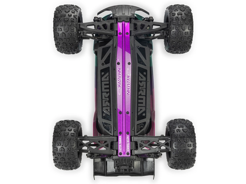 Arrma Mini Kraton 3S DSC BLX 1:16 4WD RTR červená/modrá