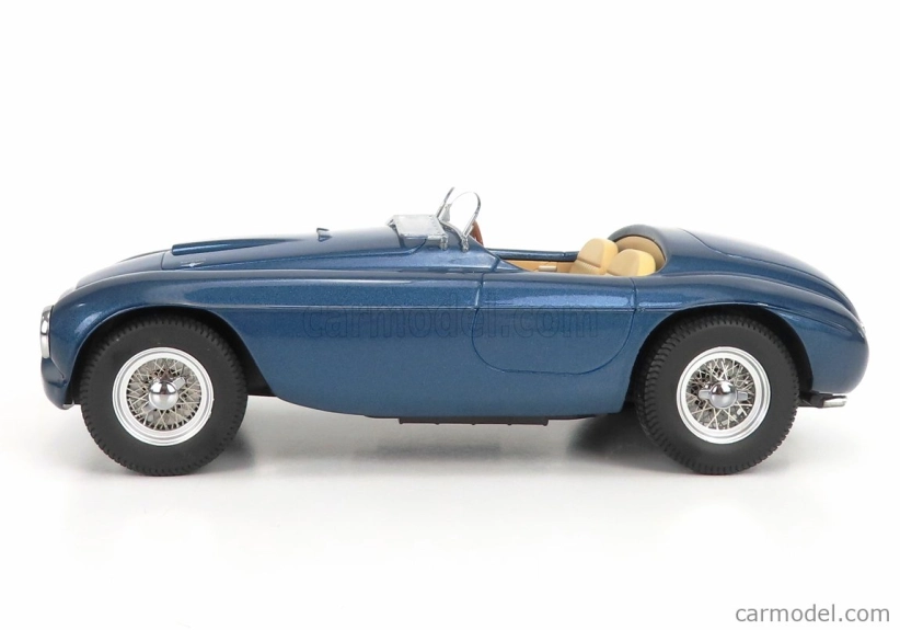 Kk-scale Ferrari 166mm Barchetta Spider 1949 1:18 Modrá