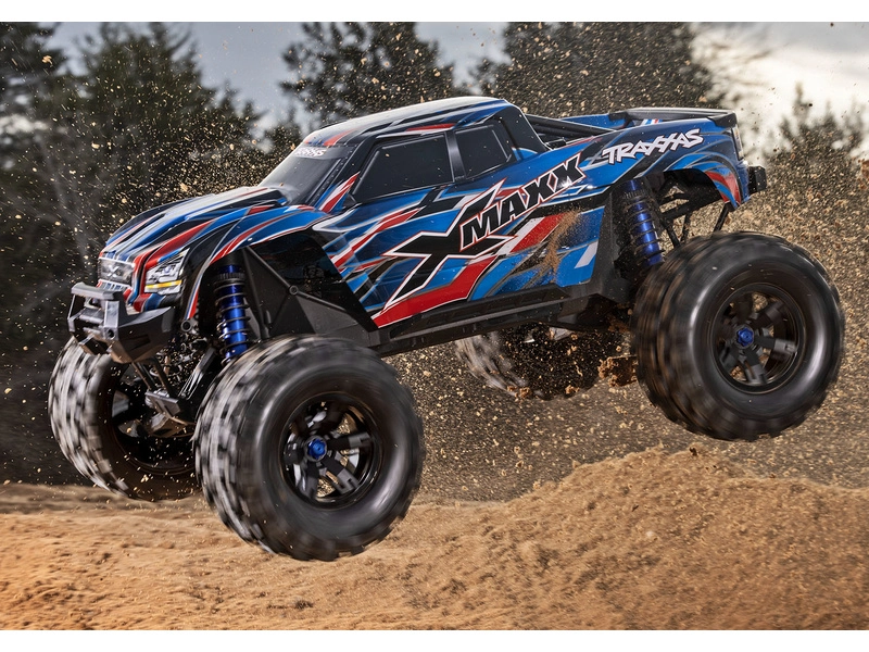 RC auto Traxxas X-Maxx 8S Belted 1:5 4WD RTR, oranžová