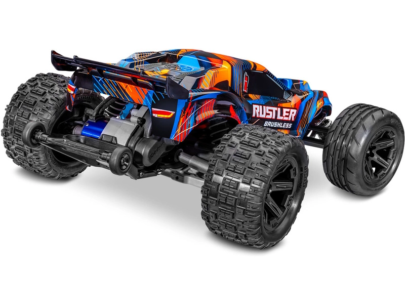 Traxxas Rustler 1:10 VX3 RTR oranžový