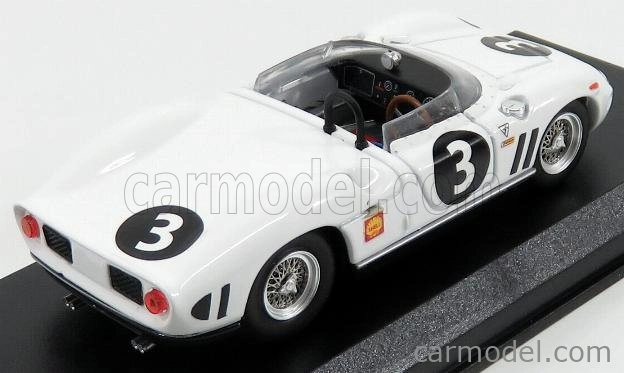 Art-model Ferrari 330p Spider Ch.0818 N 3 Canada Mosport Gp 1964 L.scarfiotti 1:43 Biela