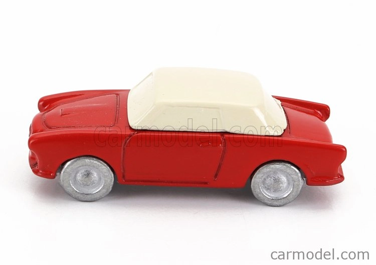 Officina-942 Siata Amica 57 Coupe (základ Fiat 600) 1957 1:76 Červená slonovina