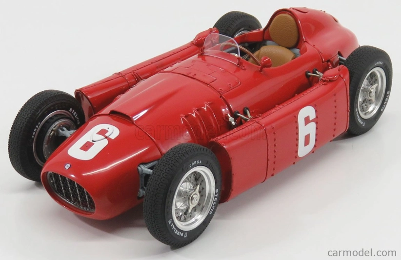 Cmc Ferrari F1 Set 2x Lancia D50 N 20 6. Gp Belgicka 1956 A.pilette + D50 N 6 Winner Gp Torino 1955 A.ascari 1:18 Červená Žltá