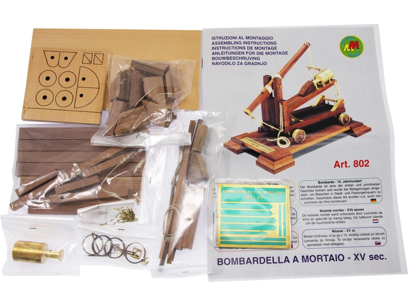 Mantua model Bombarda 15. storočie 1:17 kit