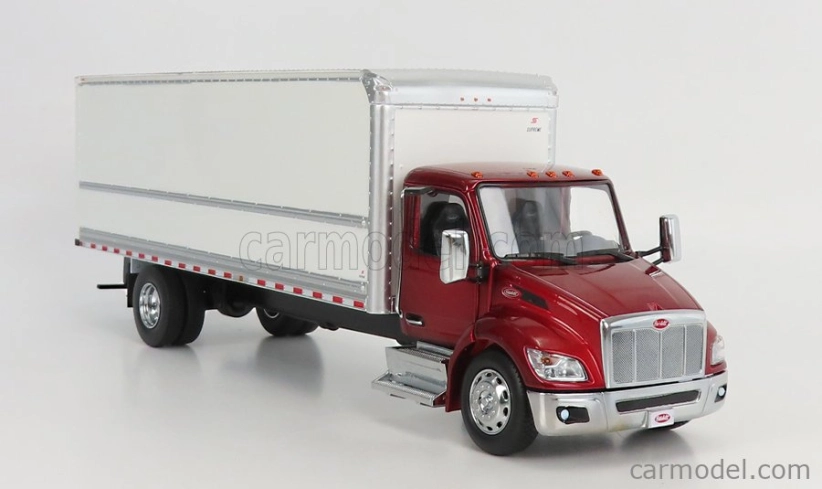 Dm-models Peterbilt 536 Truck Cassonato 2010 1:32 Červená Met Bílá