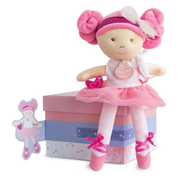 Doudou Julijou Panenka mini baletka "Les Tutus" 23 cm