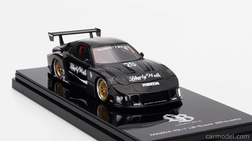 Truescale Mazda Rx-7 Lb Works Super Silhouette 2006 1:43 čierna ...