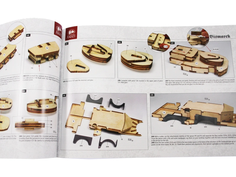 AMATI Bismark 1939 1:200 kit
