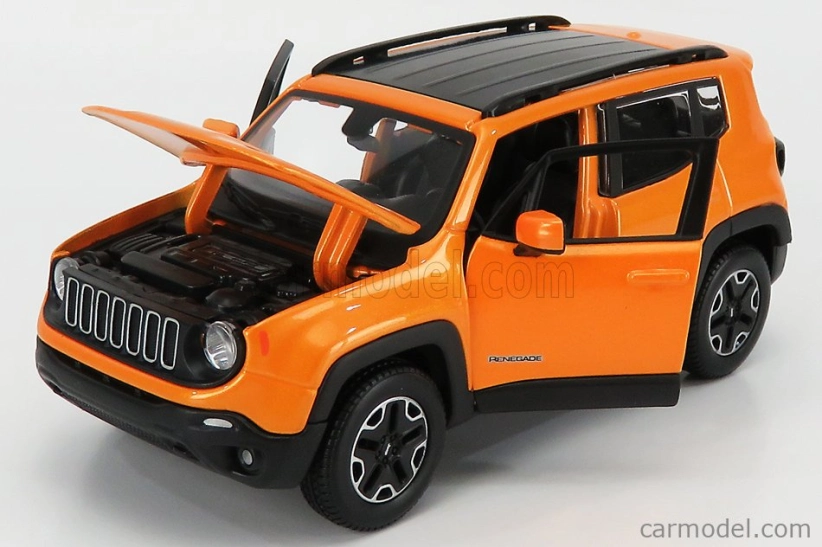 Maisto Jeep Renegade 2017 1:24 Orange Met