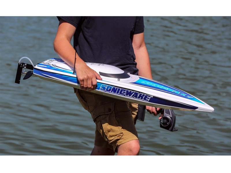 RC rychlostní člun Proboat Sonicwake 36" RTR, bílá