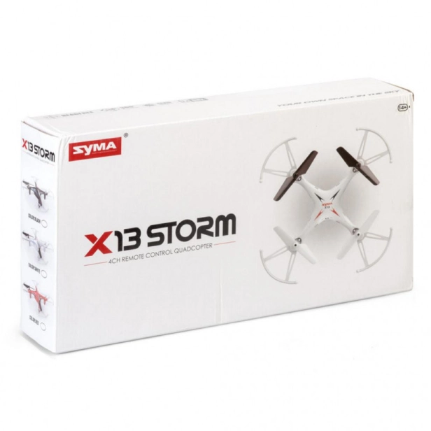 RC dron Syma X13, biela
