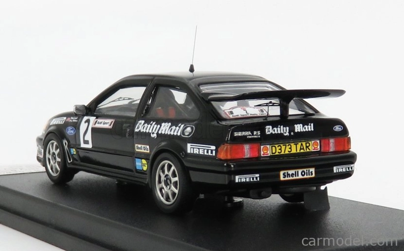 Trofeu Ford england Sierra Rs Cosworth N 2 Rally Audi Sport 1987 M.lovell - M.broad 1:43 Black