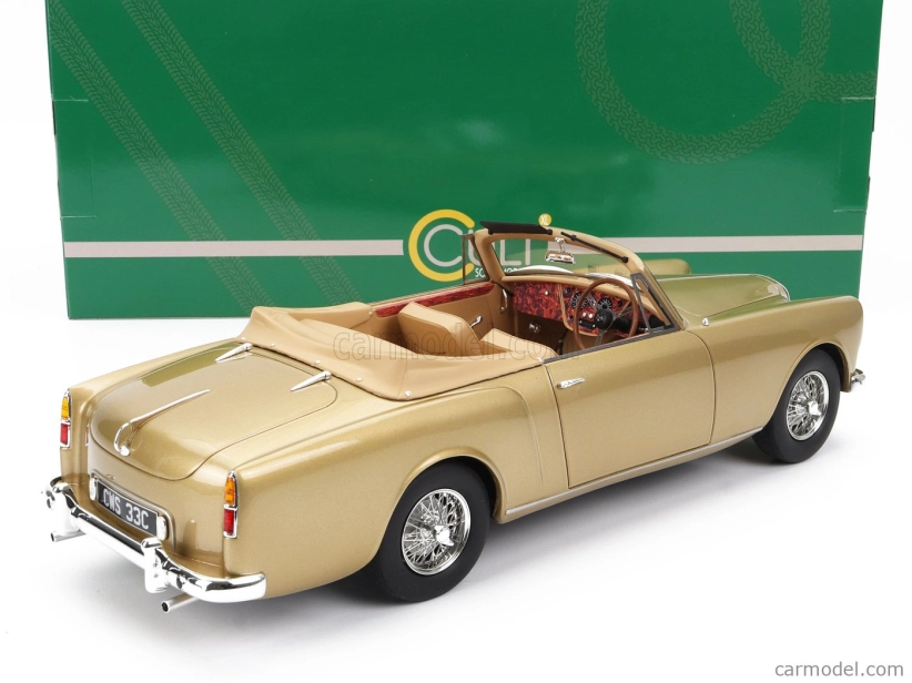 Modely Alvis Te21 Dhc Cabriolet Open 1963 1:18 Gold Met
