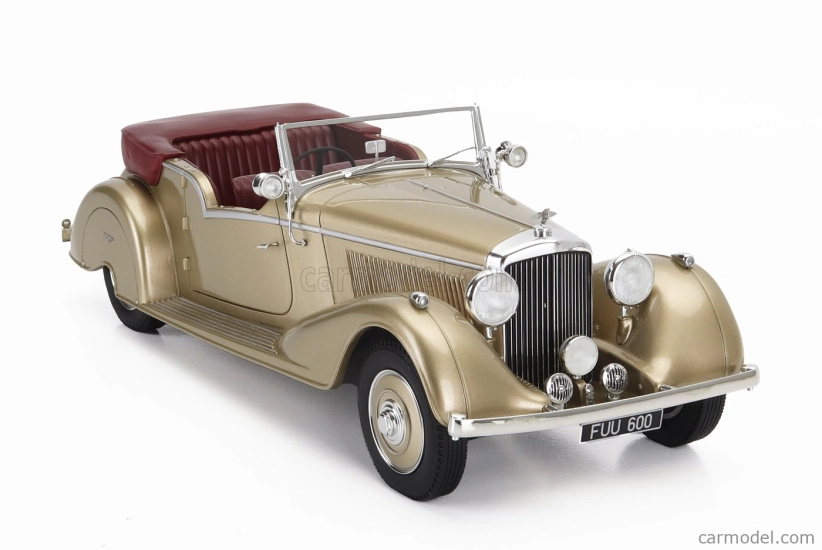 Modely v mierke Cult-scale Bentley 4.25l Vanden Plas Tourer Cabriolet Open 1938 1:18 Gold