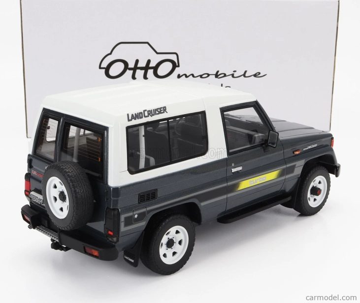 Otto-mobile Toyota Land Cruiser Lj73 1987 1:18 Sivá
