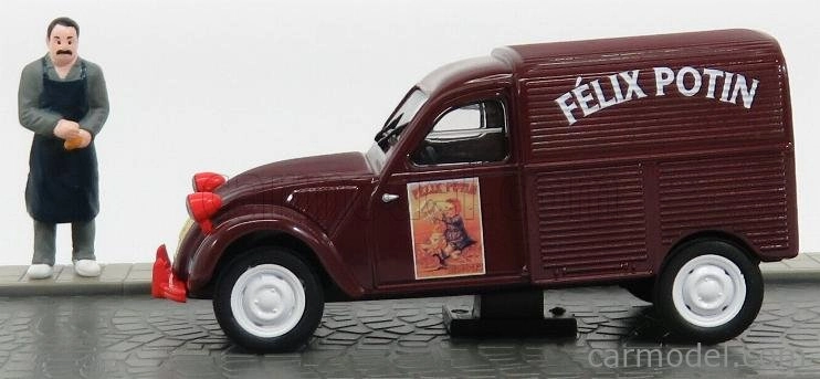 Edicola Citroen 2cv Epicier Felix Potin - Droghiere 1:43 Bordeaux
