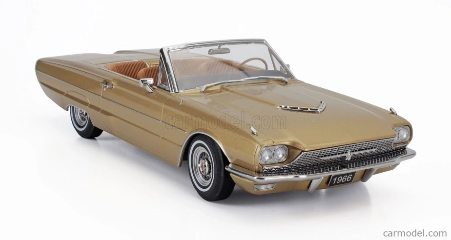 Kk-scale Ford usa Thunderbird Cabriolet Open 1966 1:18 Gold