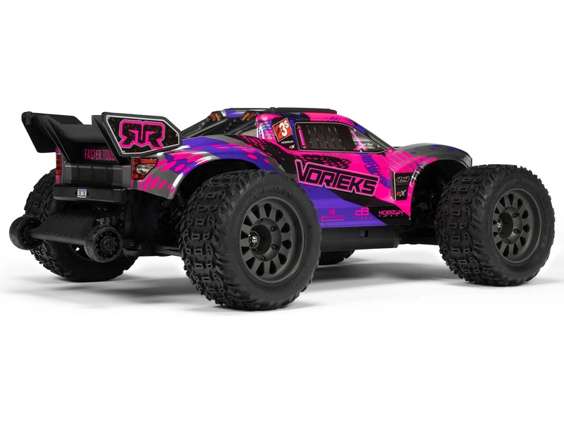 RC auto Arrma Vortex 223S BLX 1:10 4WD RTR DSC, fialová