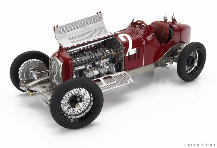 Cmc Alfa romeo F1 P3 N 2 Winner Germany Gp 1932 R.caracciola 1:18 Red