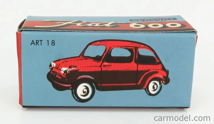 Edicola Fiat 600 Berlina 1955 1:48 Světle Modrá