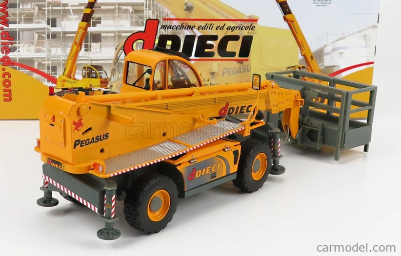 Ros-model Dieci Pegasus 40.25 Telescopic Tractor - Elevatore 1:32 Žlutá