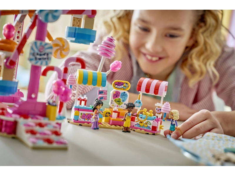 LEGO Friends - Kolotoč se sladkostmi a cupcaky