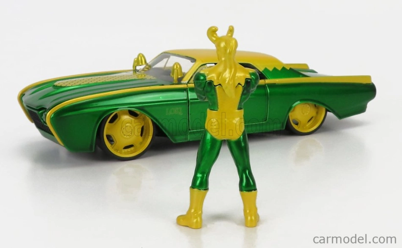 Jada Ford usa Thunderbird With Marvel Loki 1963 1:24 Zelená Žlutá