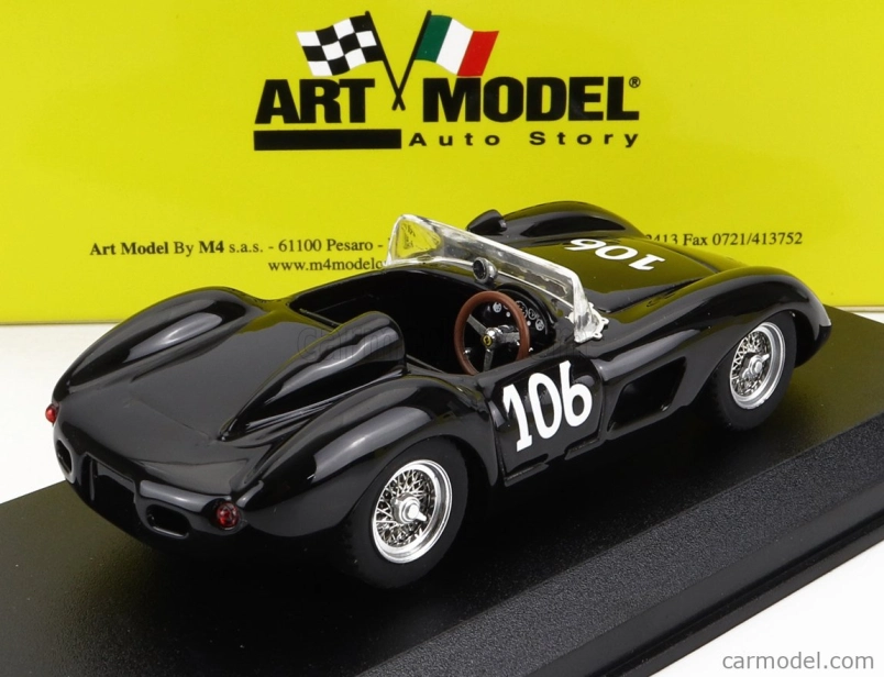 Art-model Ferrari 500 Trc N 106 Nassau 1959 A.markelson 1:43 Black