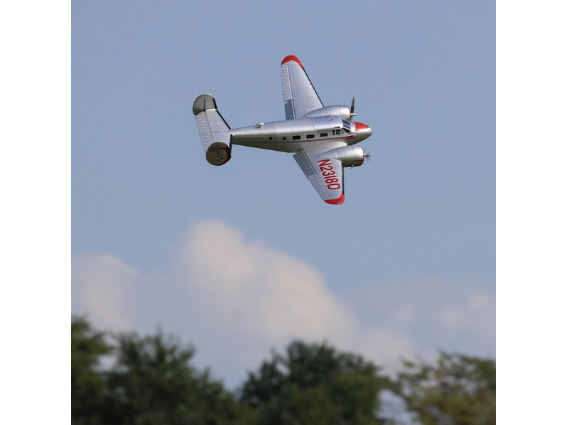 RC letadlo E-flite Beechcraft D18 1.5m PNP