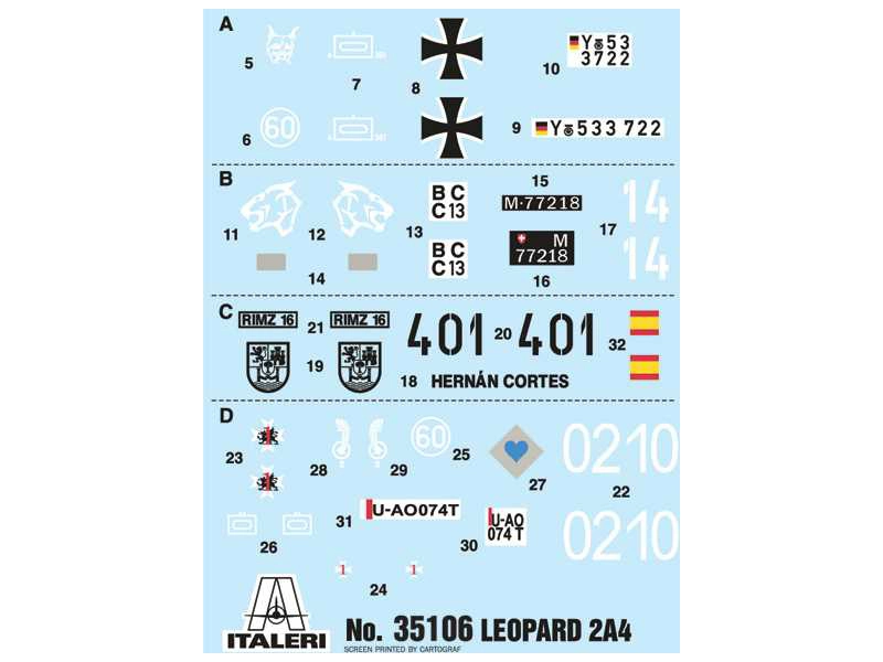 Italeri Leopard 2A4 (1:48)