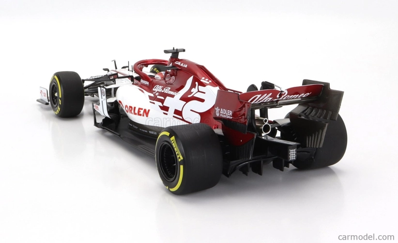 Minichamps Alfa romeo F1  C39 Team Racing Orlen N 99 Austrian Gp 2020 Antonio Giovinazzi 1:18 Bílá Červená Met